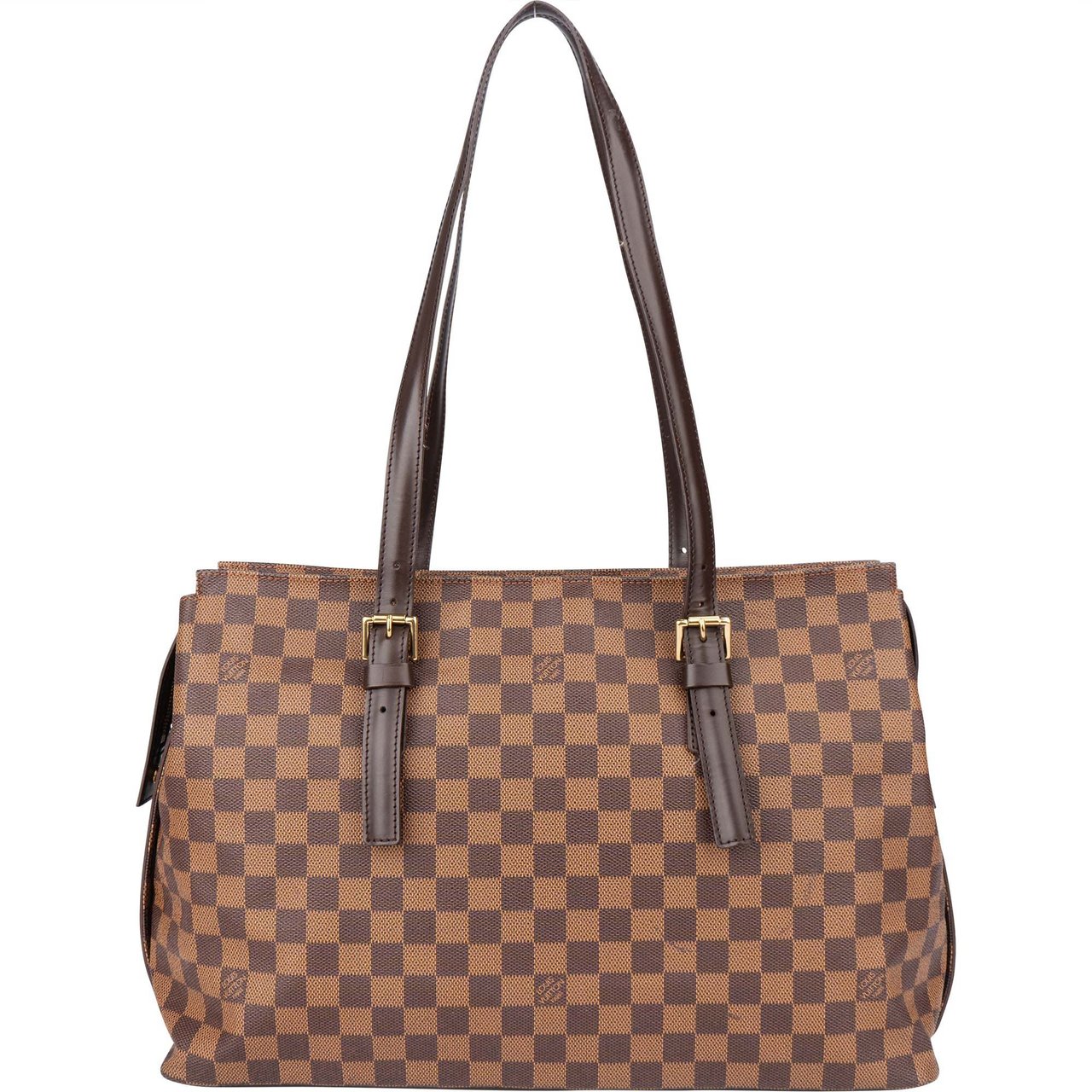 Louis Vuitton Louis Vuitton Damier Ebene Monogram Chelsea Shoulder Bag Bruin