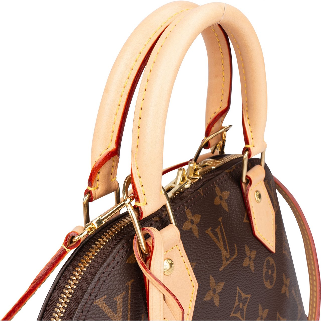 Louis Vuitton Louis Vuitton Canvas Monogram Alma BB Handbag Bruin