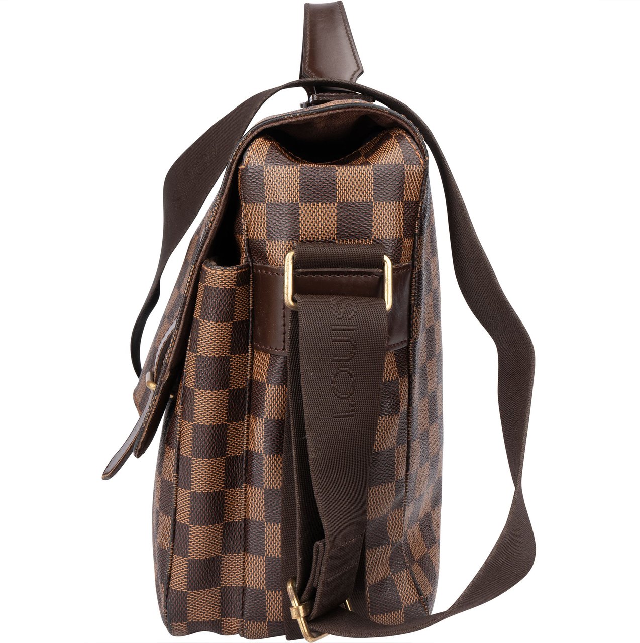 Louis Vuitton Louis Vuitton Damier Ebene Monogram Broadway Crossbody Bag Bruin