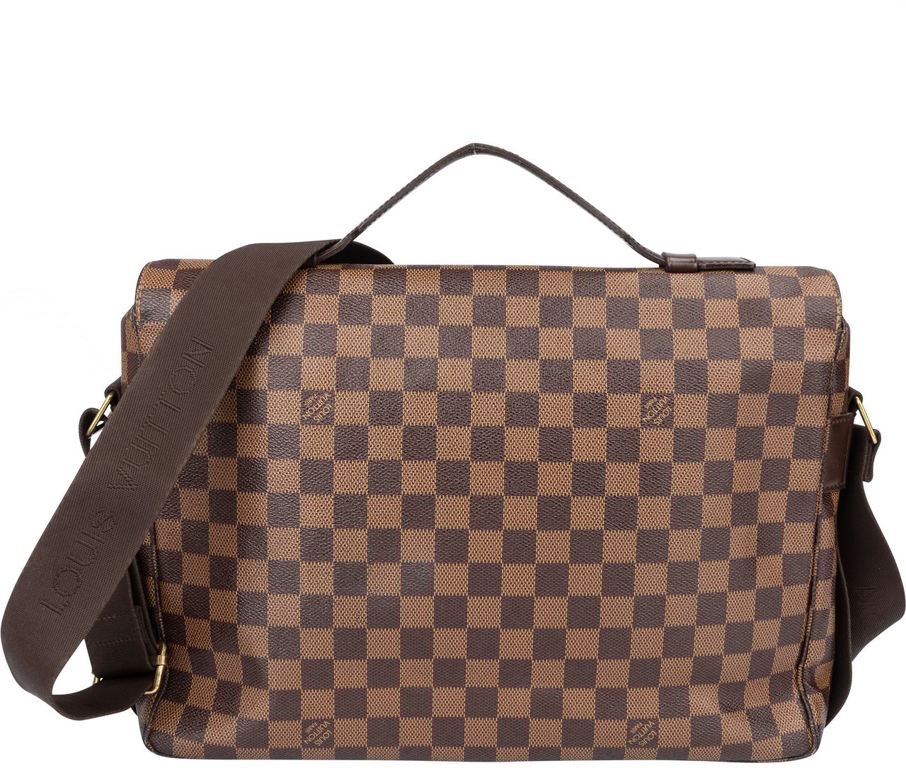 Louis Vuitton Louis Vuitton Damier Ebene Monogram Broadway Crossbody Bag Bruin