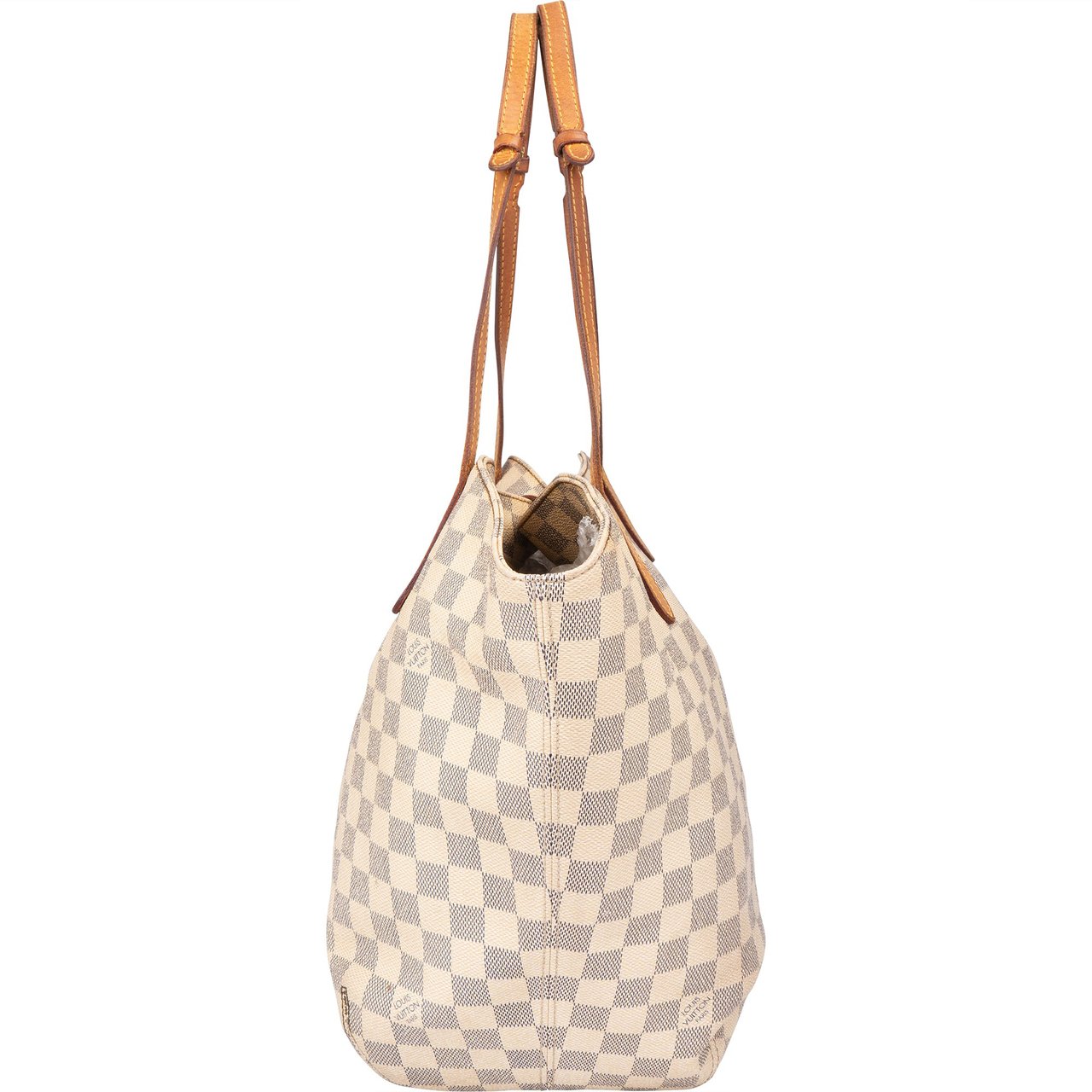 Louis Vuitton Louis Vuitton Damier Azur Monogram Salina GM Shoulder Bag Wit