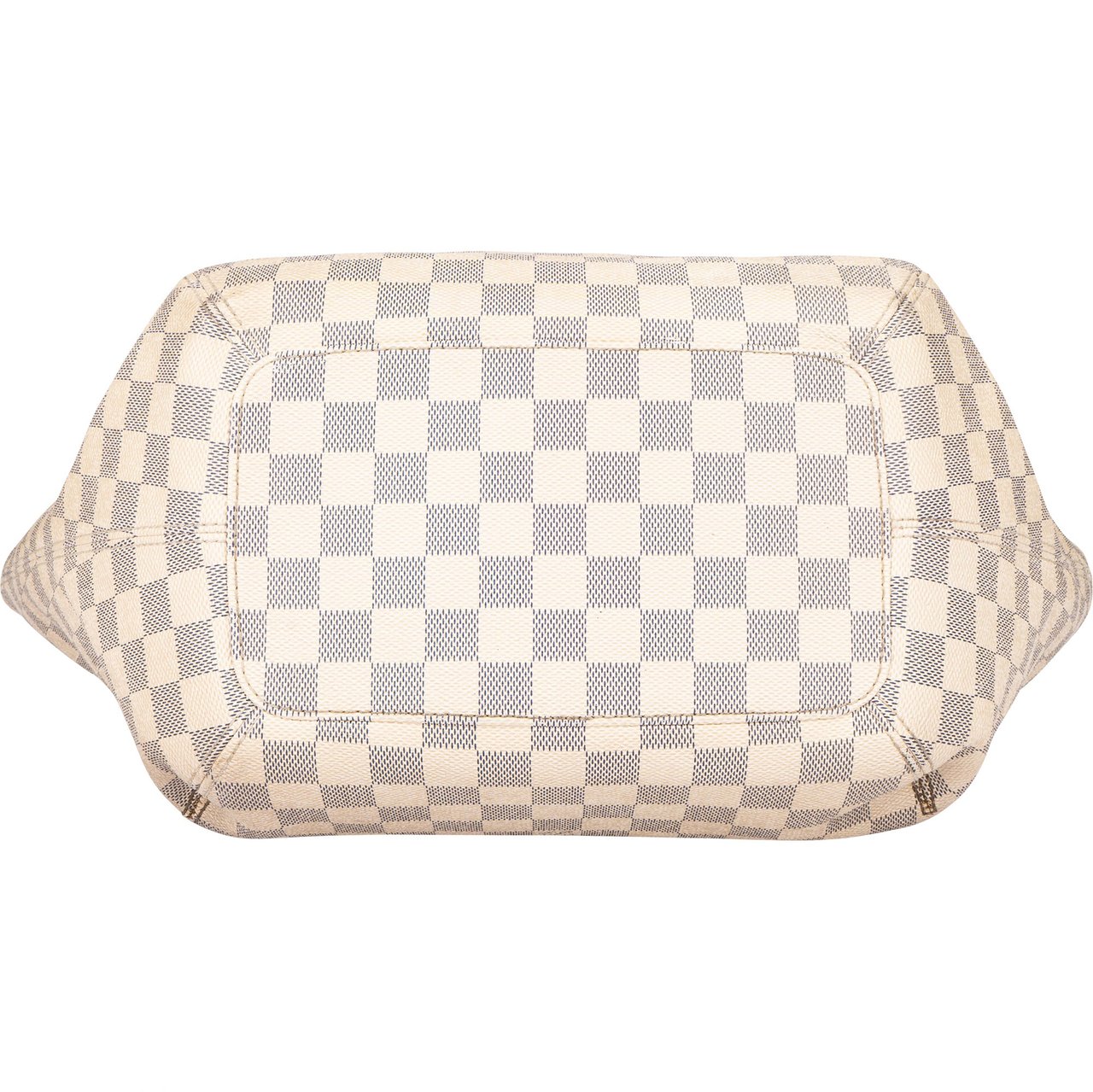 Louis Vuitton Louis Vuitton Damier Azur Monogram Salina GM Shoulder Bag Wit