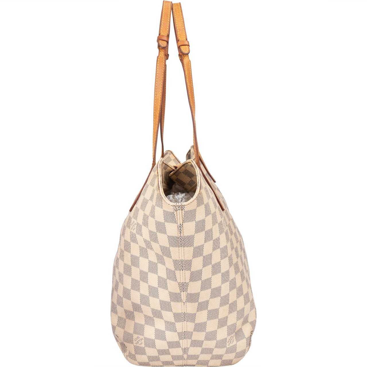 Louis Vuitton Louis Vuitton Damier Azur Monogram Salina GM Shoulder Bag Wit