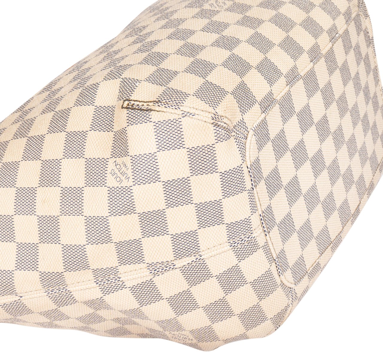 Louis Vuitton Louis Vuitton Damier Azur Monogram Salina GM Shoulder Bag Wit
