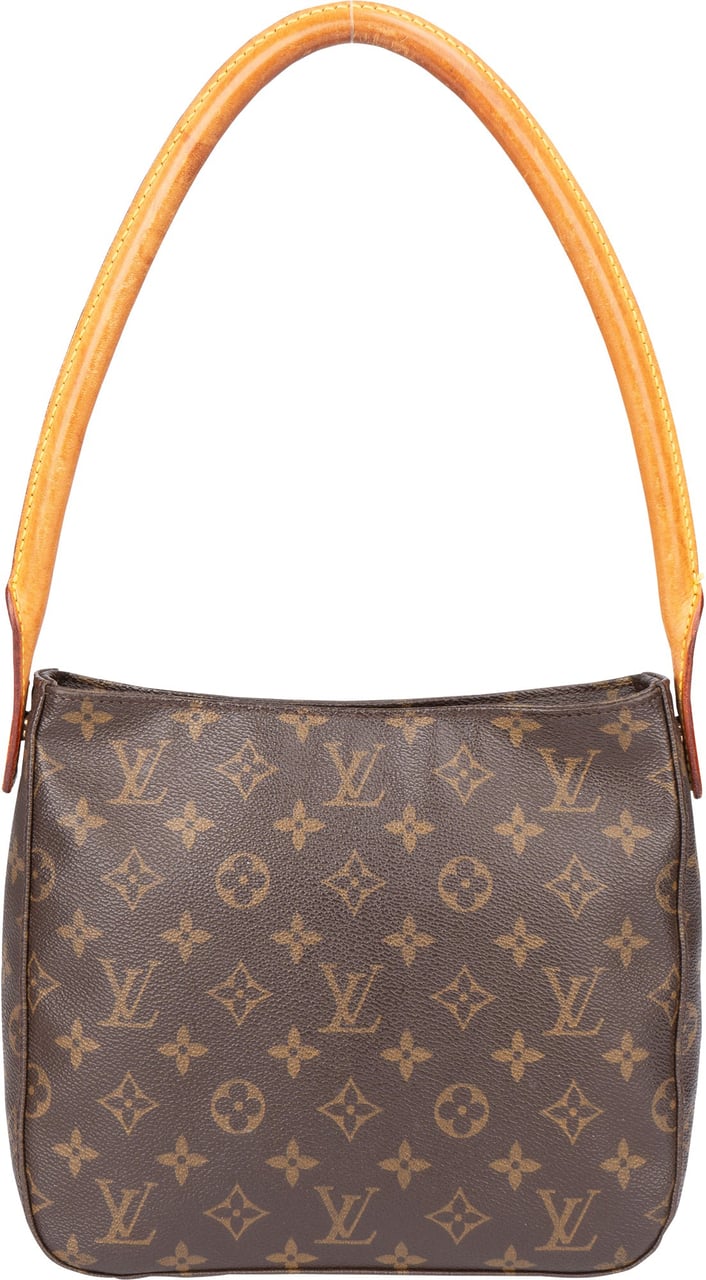 Louis Vuitton Louis Vuitton Canvas Monogram Looping MM Shoulder Bag Bruin
