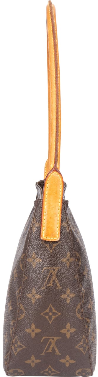 Louis Vuitton Louis Vuitton Canvas Monogram Looping MM Shoulder Bag Bruin