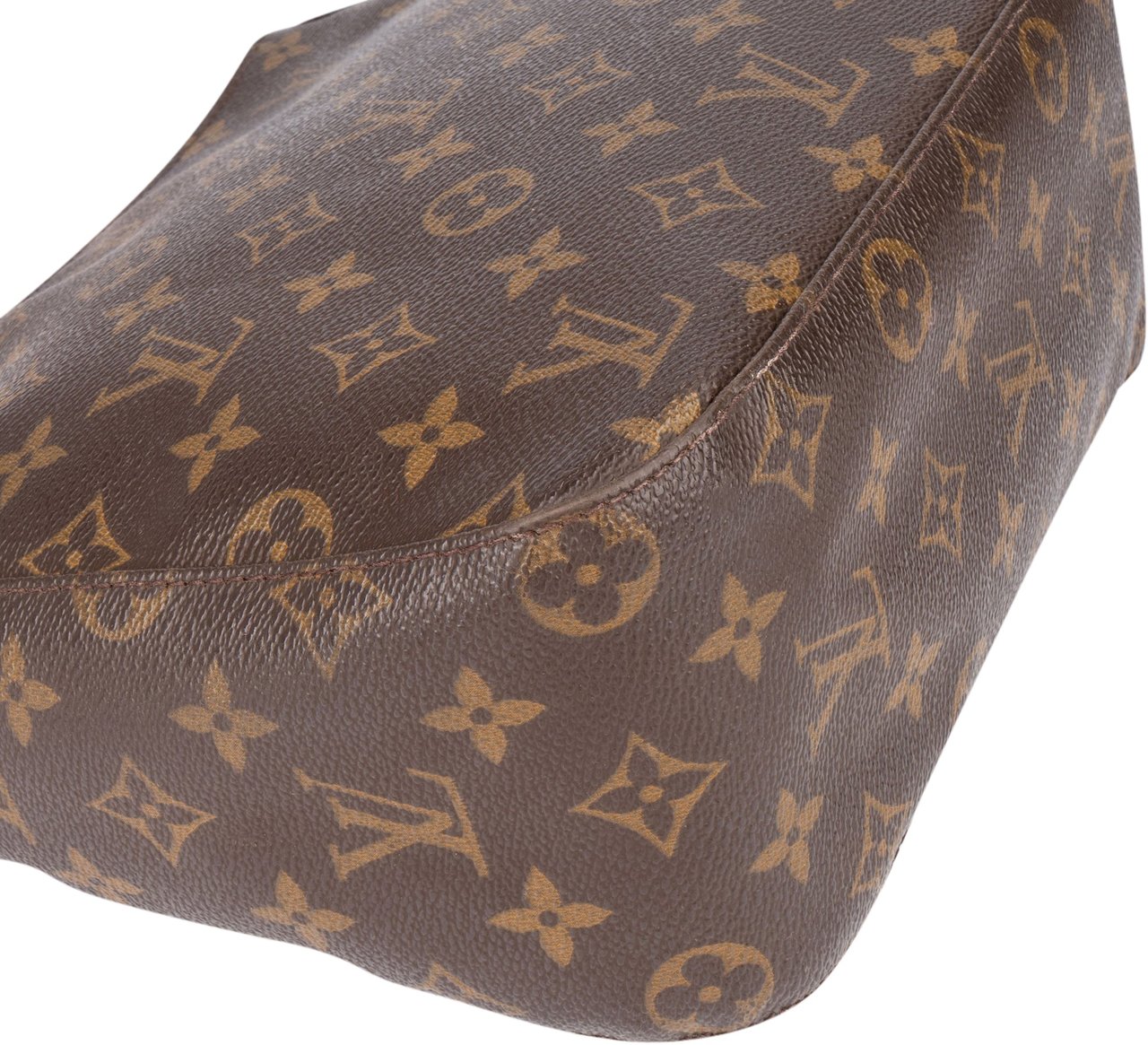 Louis Vuitton Louis Vuitton Canvas Monogram Looping MM Shoulder Bag Bruin