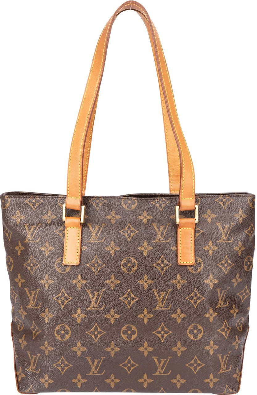 Louis Vuitton Louis Vuitton Canvas Monogram Cabas Piano Shoulder Bag Bruin