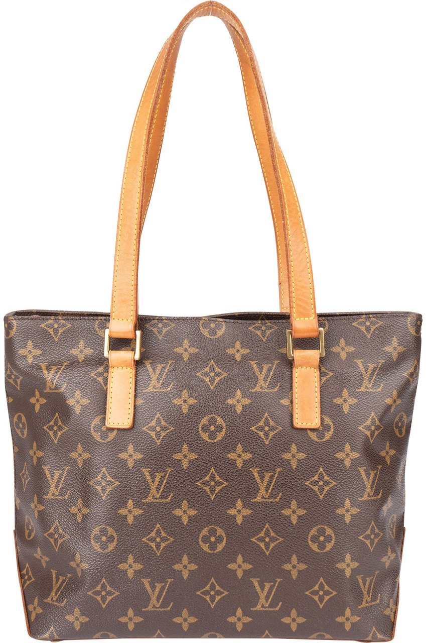 Louis Vuitton Louis Vuitton Canvas Monogram Cabas Piano Shoulder Bag Bruin