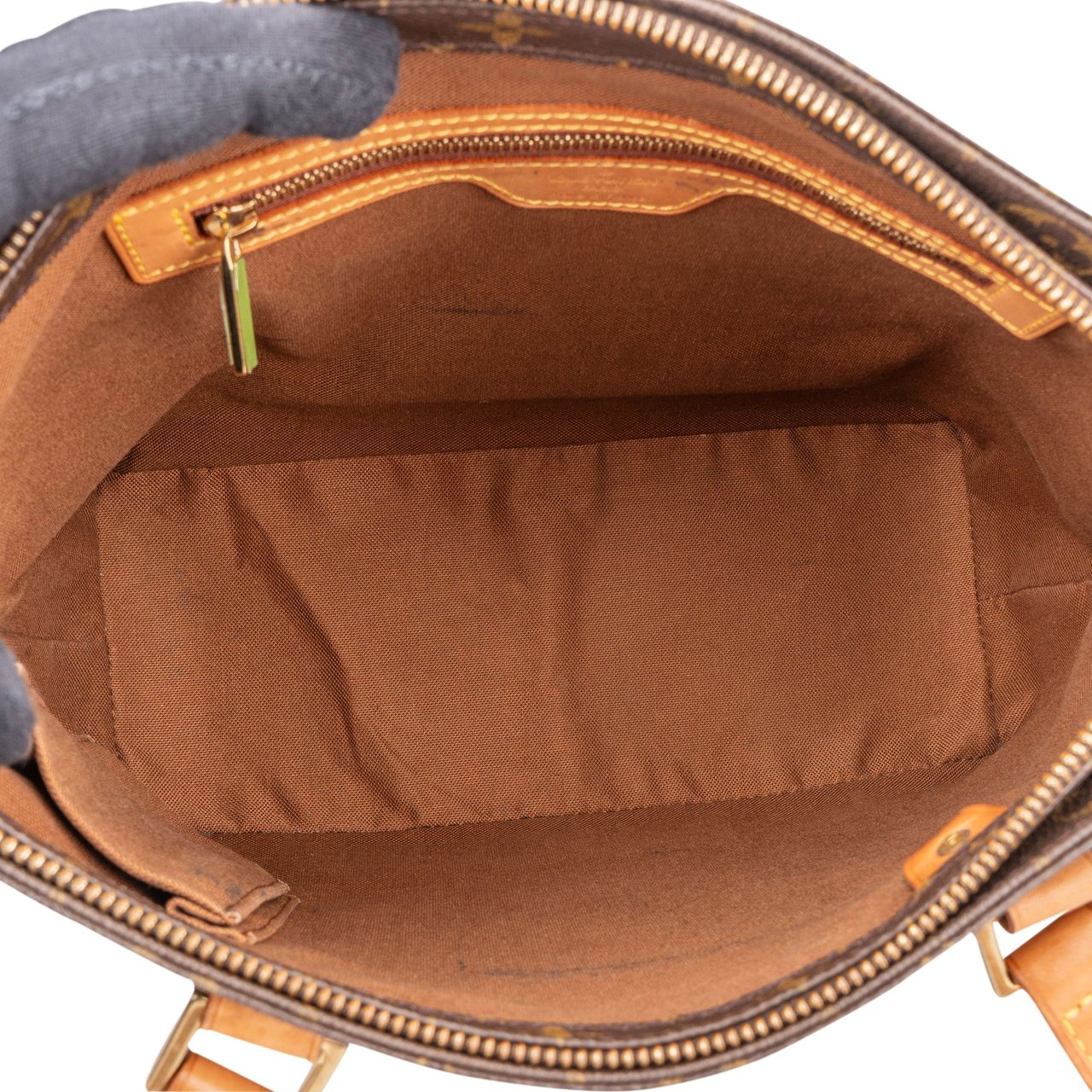 Louis Vuitton Louis Vuitton Canvas Monogram Cabas Piano Shoulder Bag Bruin