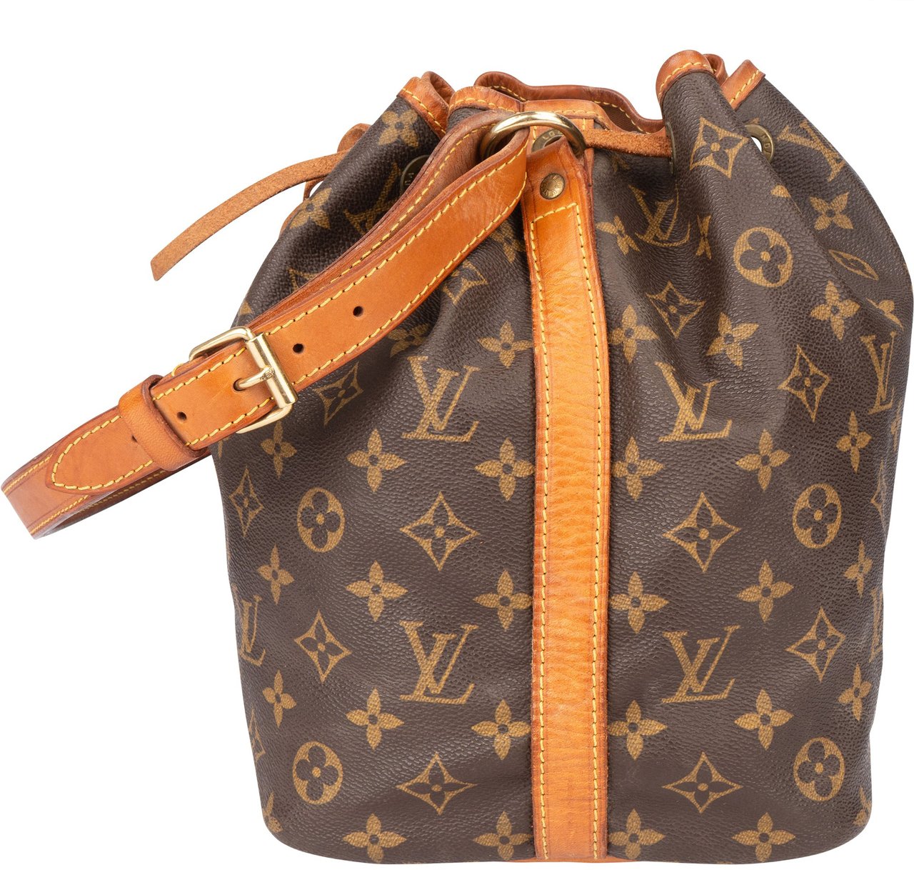 Louis Vuitton Louis Vuitton Canvas Monogram Sac Noe Petit Shoulder Bag Bruin