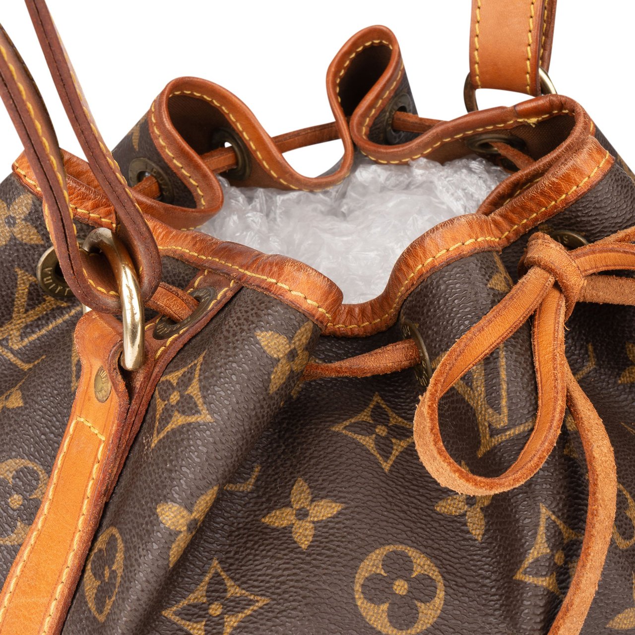 Louis Vuitton Louis Vuitton Canvas Monogram Sac Noe Petit Shoulder Bag Bruin