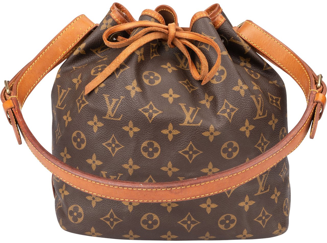 Louis Vuitton Louis Vuitton Canvas Monogram Sac Noe Petit Shoulder Bag Bruin