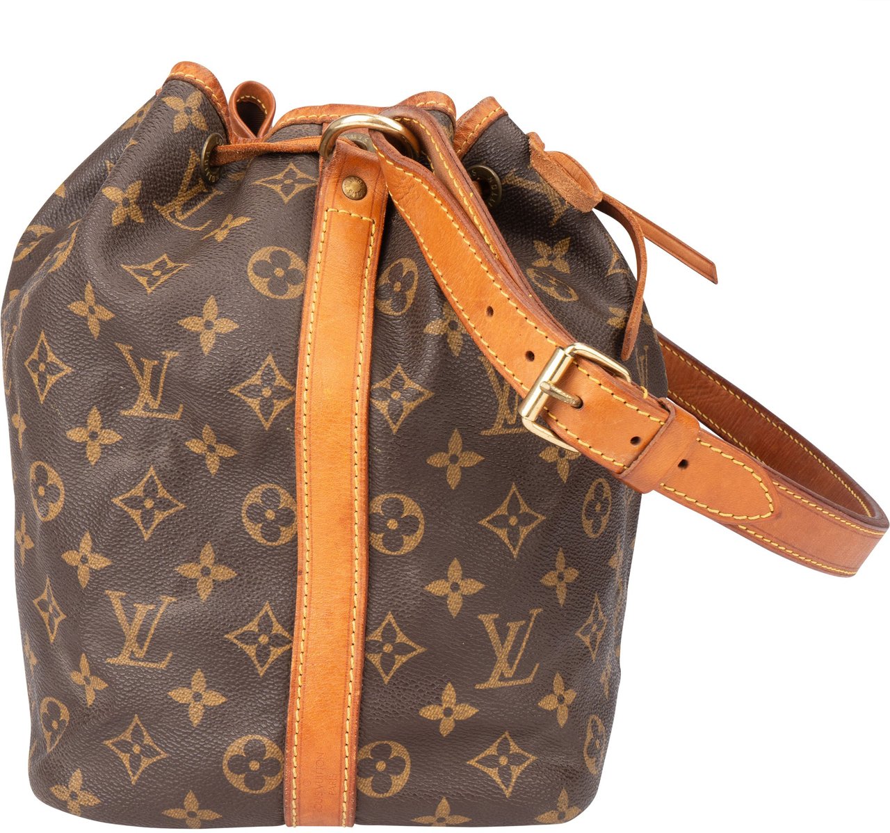 Louis Vuitton Louis Vuitton Canvas Monogram Sac Noe Petit Shoulder Bag Bruin
