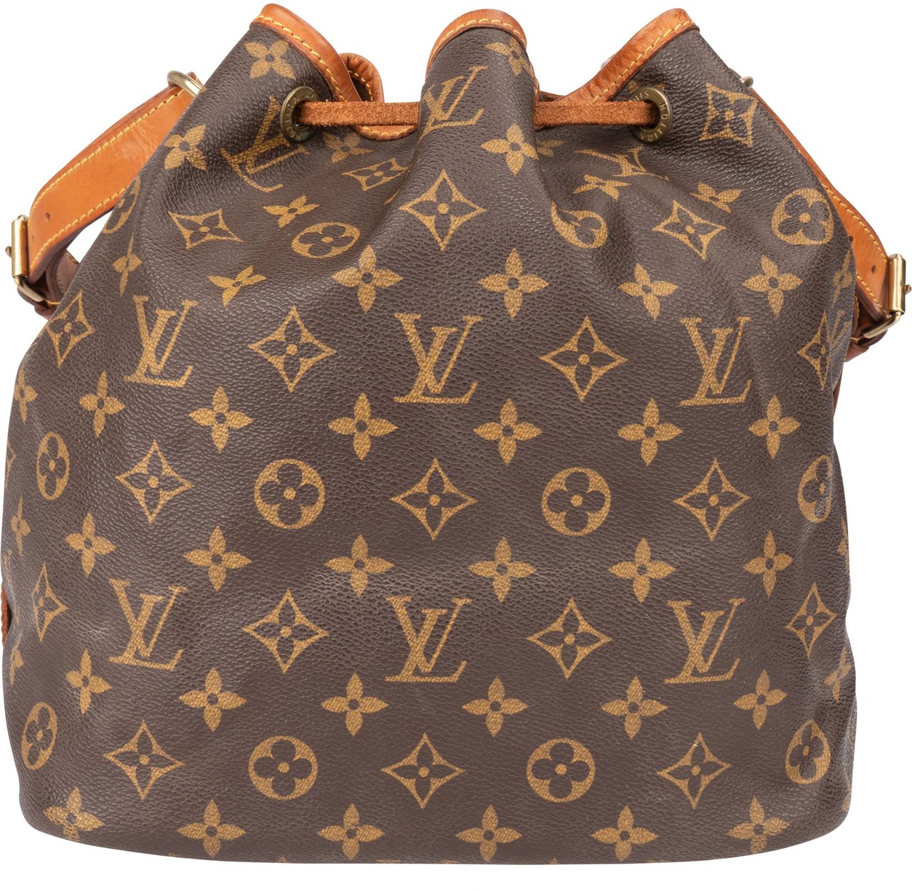 Louis Vuitton Louis Vuitton Canvas Monogram Sac Noe Petit Shoulder Bag Bruin