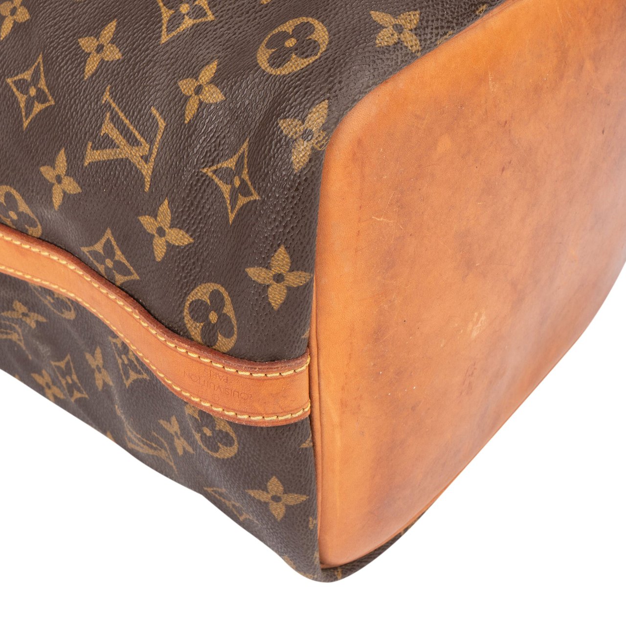 Louis Vuitton Louis Vuitton Canvas Monogram Sac Noe Petit Shoulder Bag Bruin