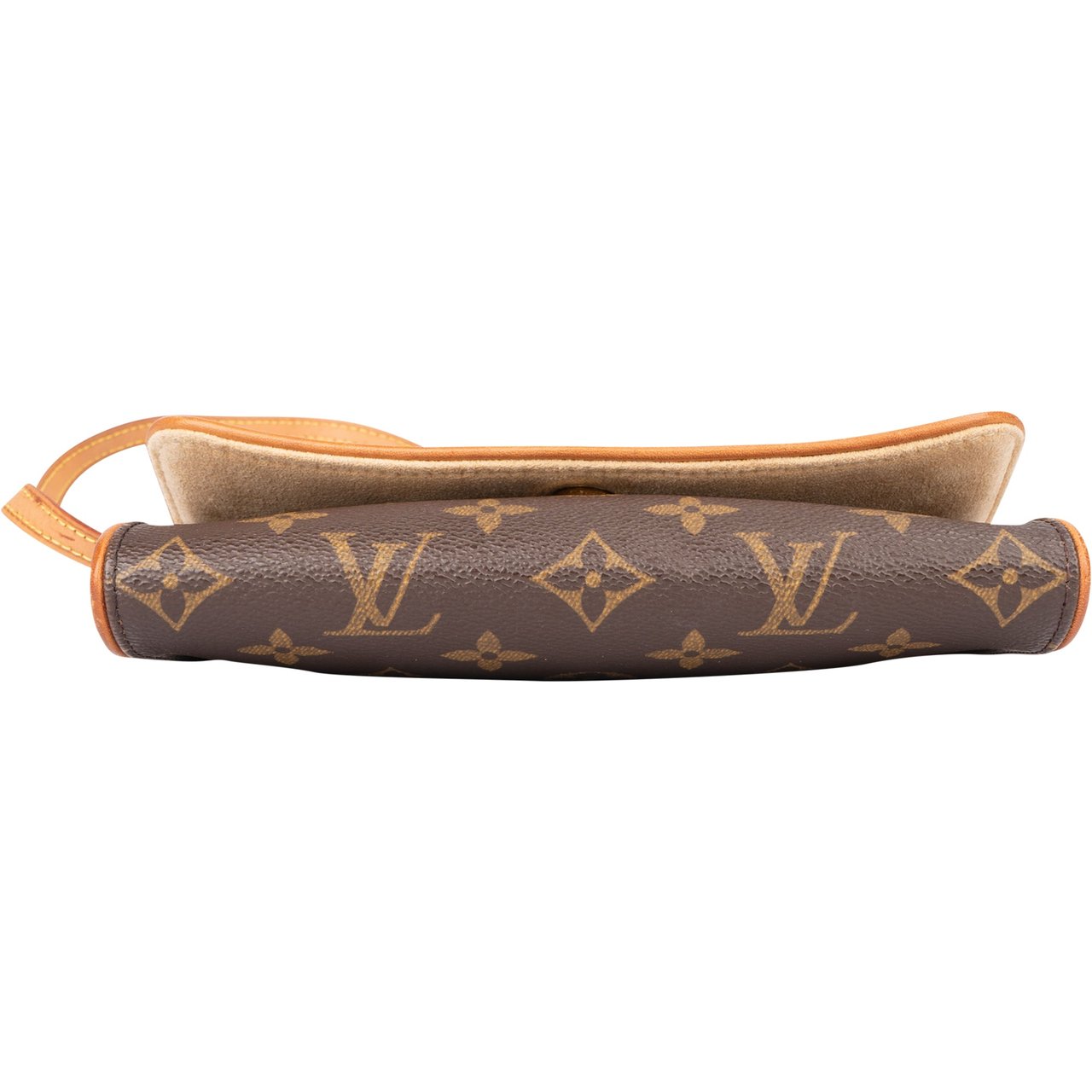 Louis Vuitton Louis Vuitton Canvas Monogram Twin Pochette PM Crossbody Bag Bruin