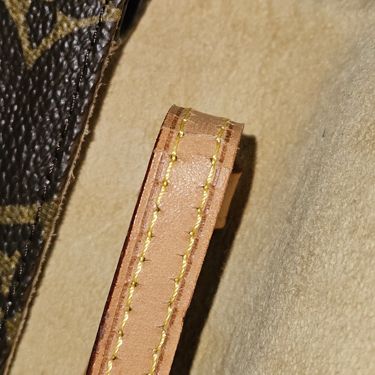 Louis Vuitton Louis Vuitton Canvas Monogram Twin Pochette PM Crossbody Bag Bruin