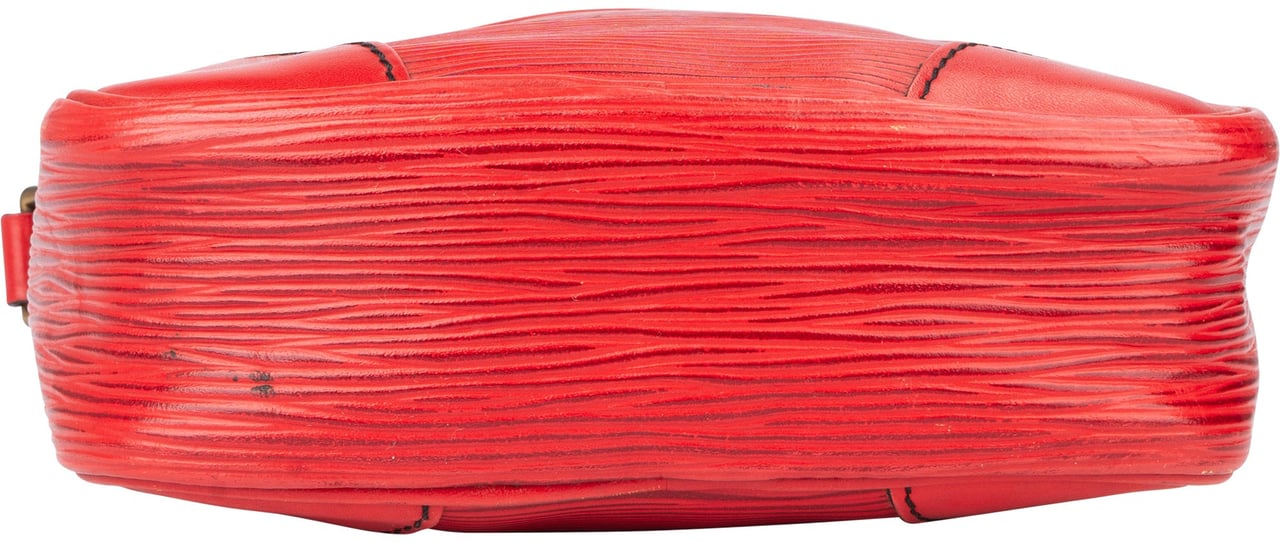Louis Vuitton Rouge Epi Leather Danube Crossbody Bag Rood