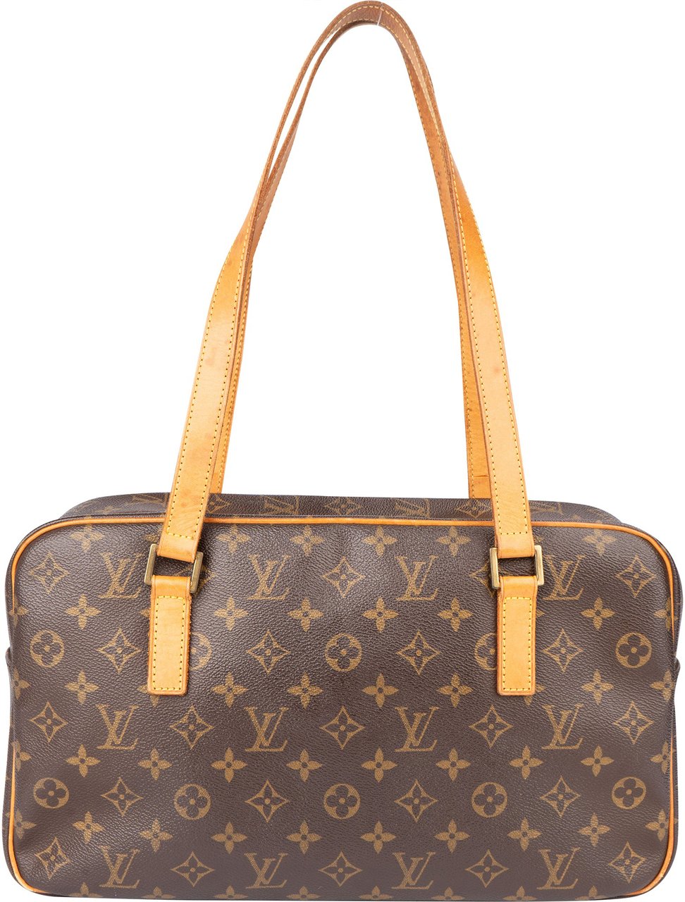 Louis Vuitton Canvas Monogram Cite GM Shoulder Bag Bruin