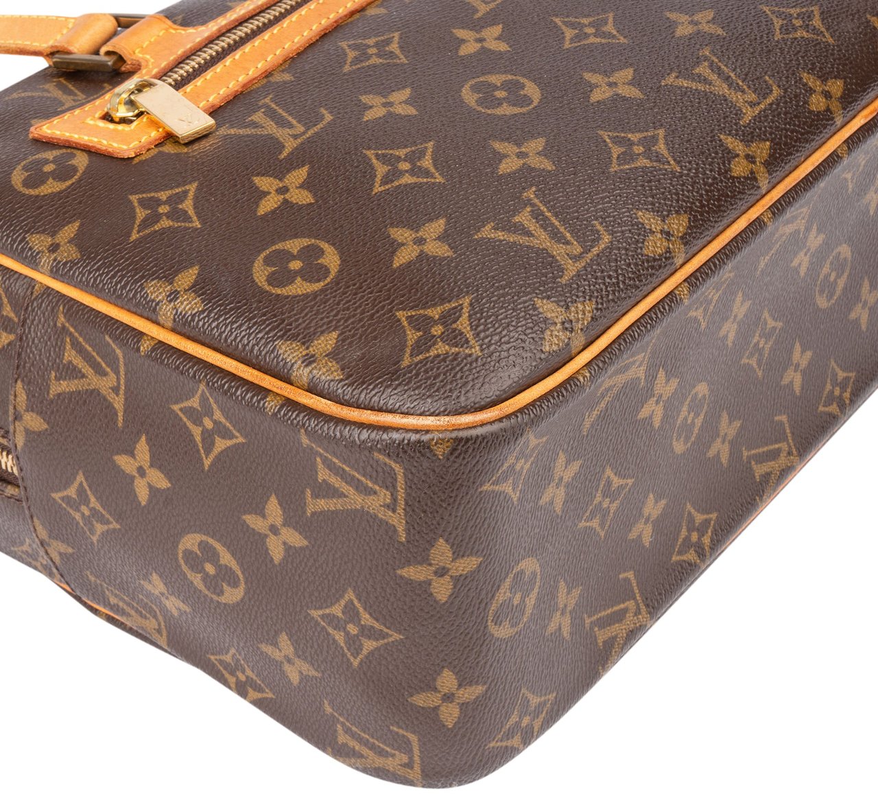 Louis Vuitton Canvas Monogram Cite GM Shoulder Bag Bruin
