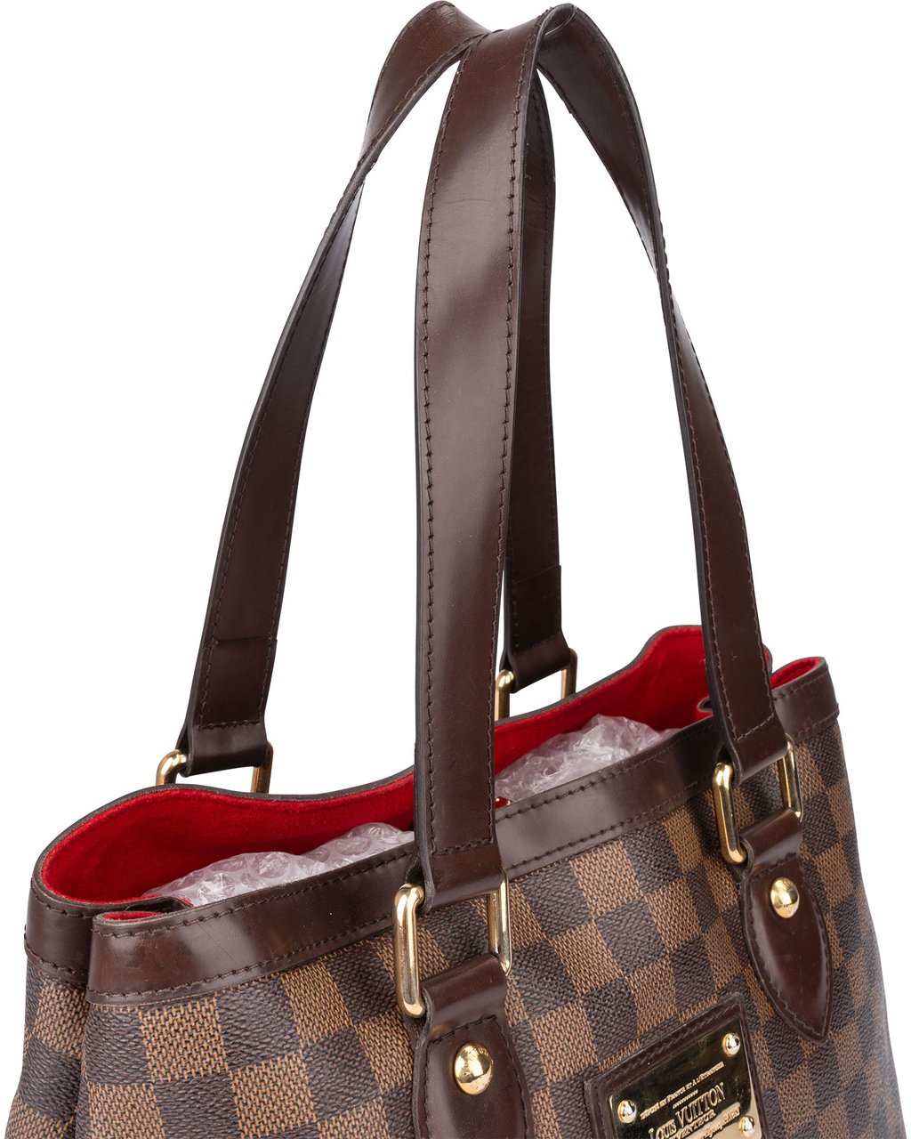 Louis Vuitton Louis Vuitton Damier Ebene Monogram Hampstead PM Handbag Bruin