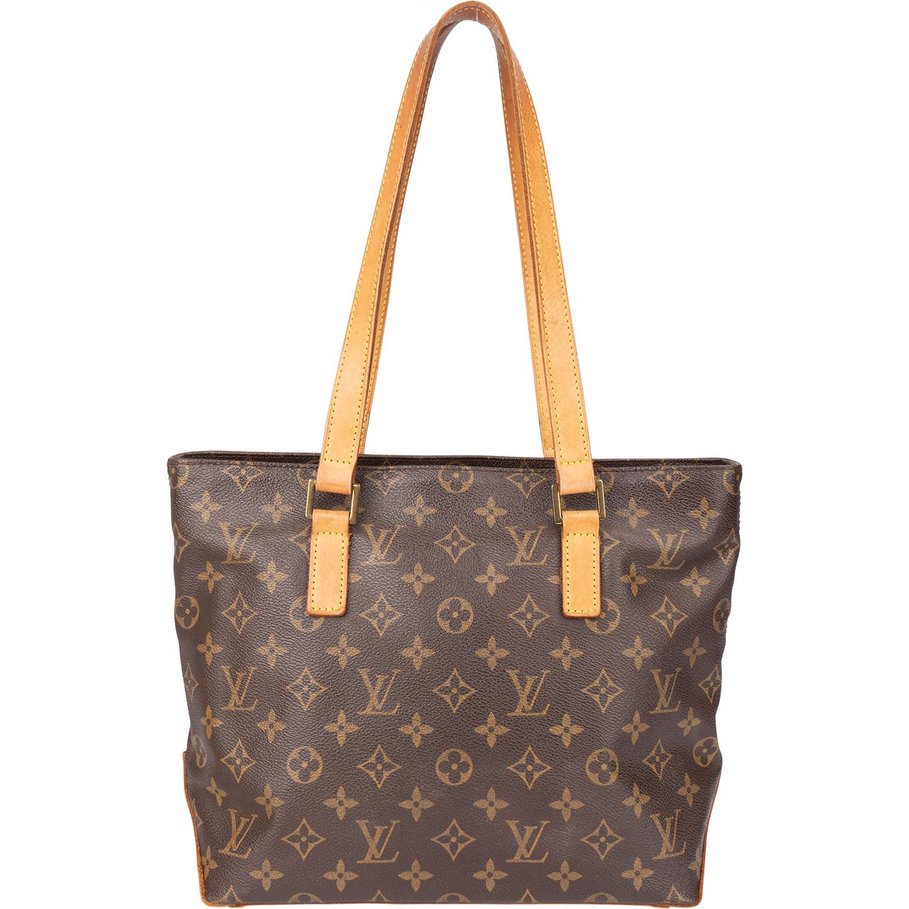 Louis Vuitton Louis Vuitton Canvas Monogram Cabas Piano Shoulder Bag Bruin