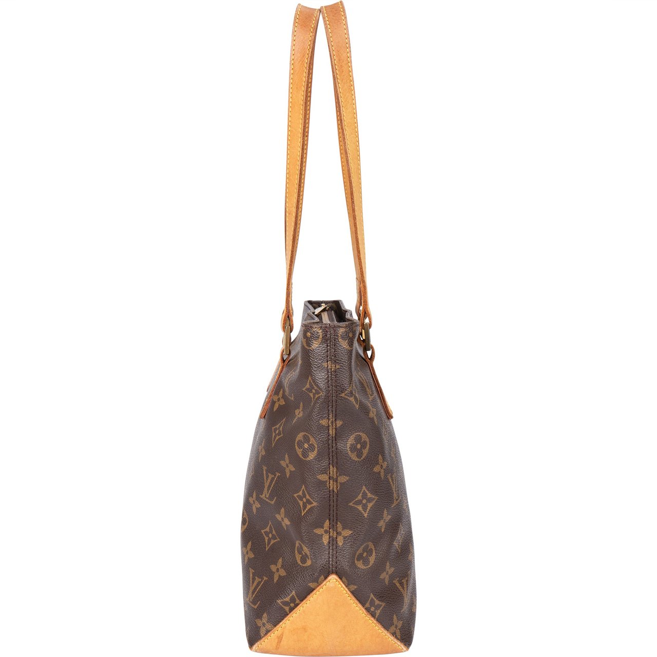 Louis Vuitton Louis Vuitton Canvas Monogram Cabas Piano Shoulder Bag Bruin