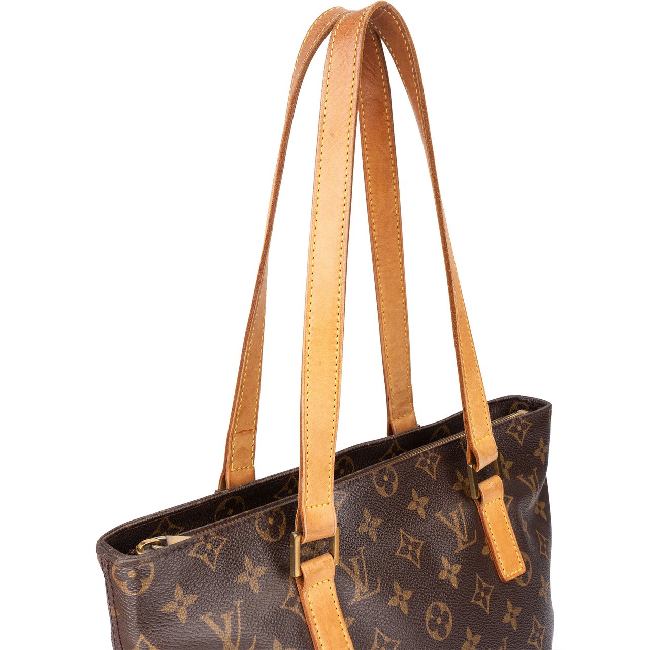 Louis Vuitton Louis Vuitton Canvas Monogram Cabas Piano Shoulder Bag Bruin