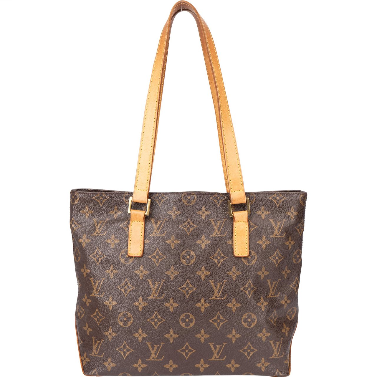 Louis Vuitton Louis Vuitton Canvas Monogram Cabas Piano Shoulder Bag Bruin