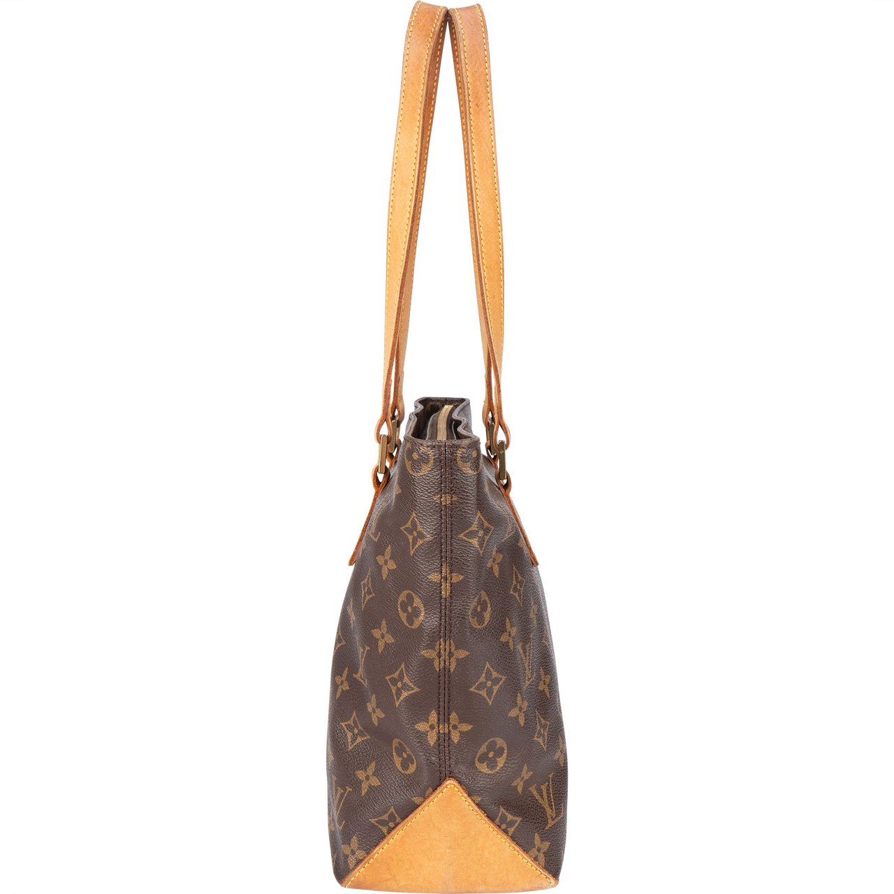 Louis Vuitton Louis Vuitton Canvas Monogram Cabas Piano Shoulder Bag Bruin