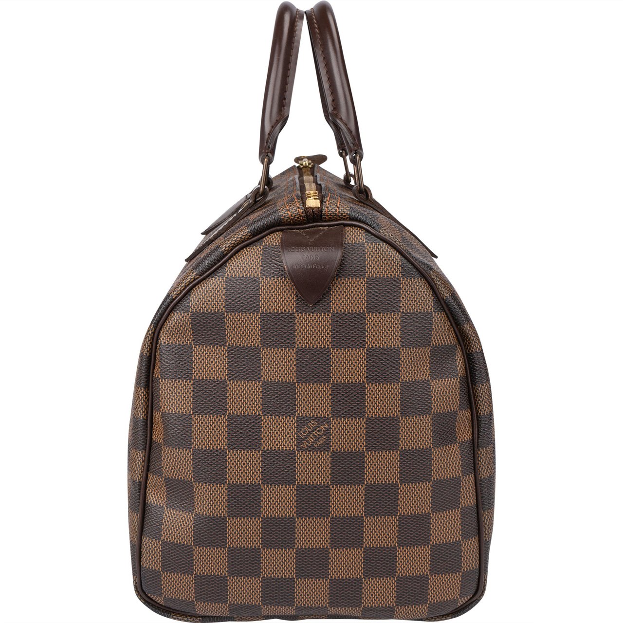Louis Vuitton Louis Vuitton Damier Ebene Monogram Speedy 30 Handbag Bruin