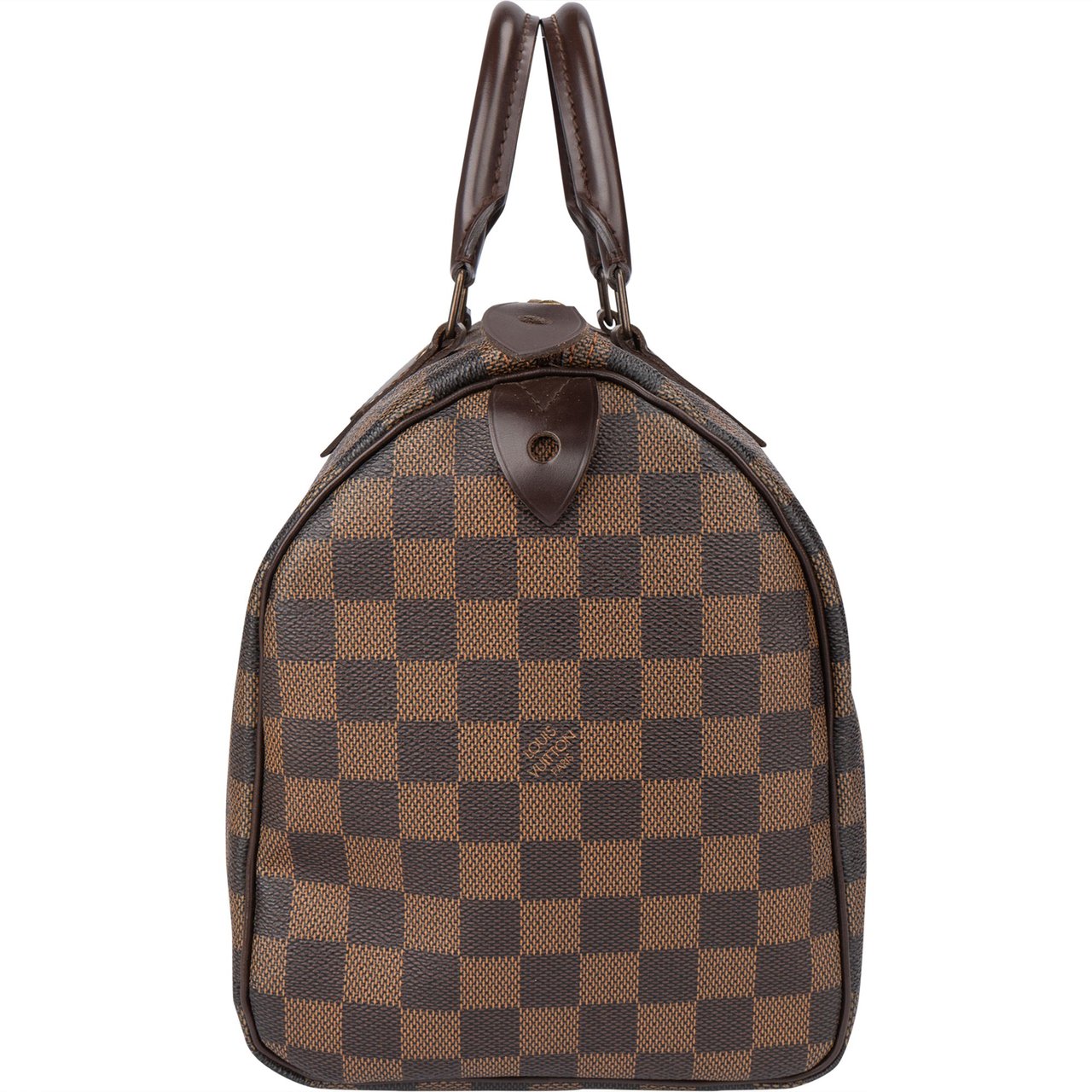 Louis Vuitton Louis Vuitton Damier Ebene Monogram Speedy 30 Handbag Bruin