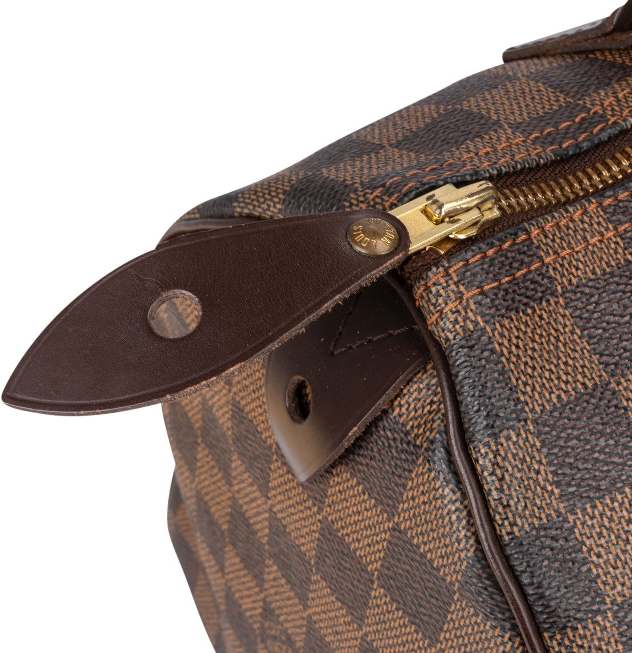 Louis Vuitton Louis Vuitton Damier Ebene Monogram Speedy 30 Handbag Bruin