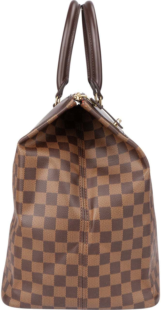 Louis Vuitton Damier Ebene Monogram Greenwich PM Travel Bag Bruin
