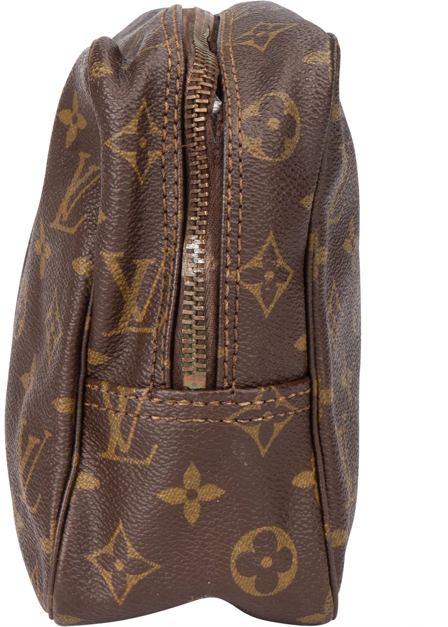 Louis Vuitton Louis Vuitton Canvas Monogram Trousse Toilette 28 Clutch Bruin