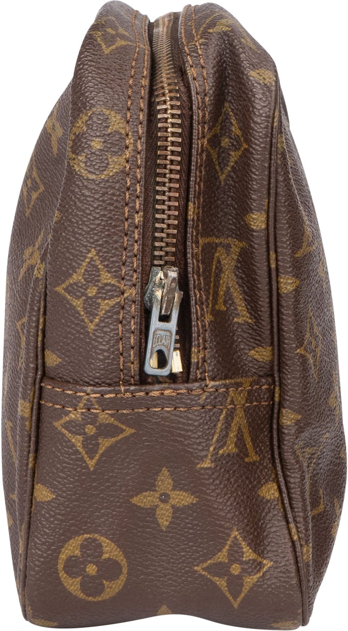 Louis Vuitton Louis Vuitton Canvas Monogram Trousse Toilette 28 Clutch Bruin