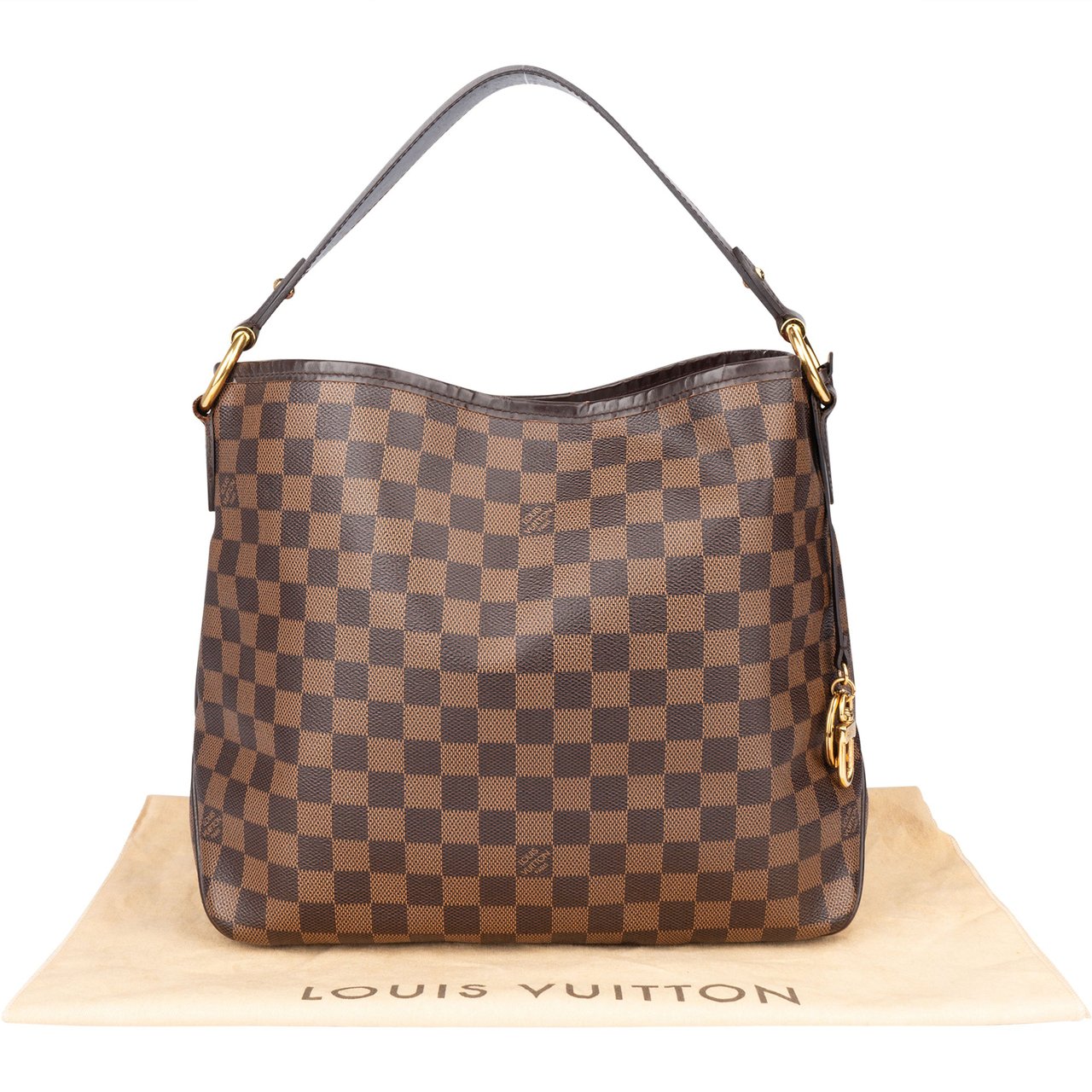 Louis Vuitton Louis Vuitton Damier Ebene Monogram Delightful PM Handbag New Model Bruin