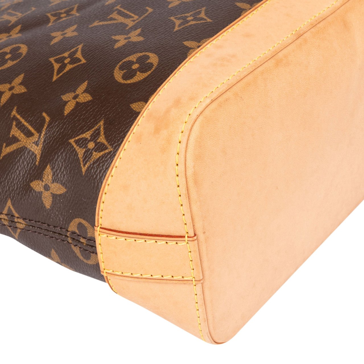 Louis Vuitton Louis Vuitton Canvas Monogram Lockit PM Handbag Bruin