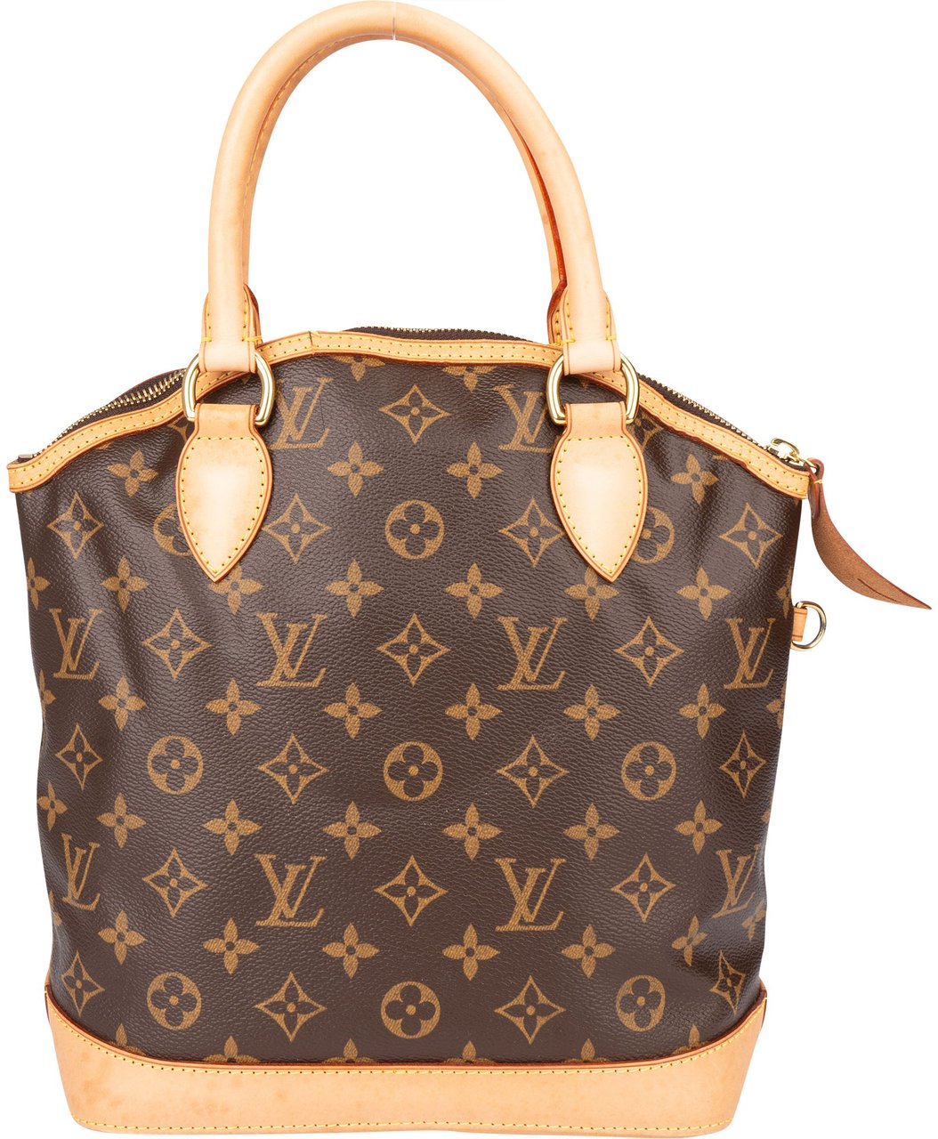 Louis Vuitton Louis Vuitton Canvas Monogram Lockit PM Handbag Bruin