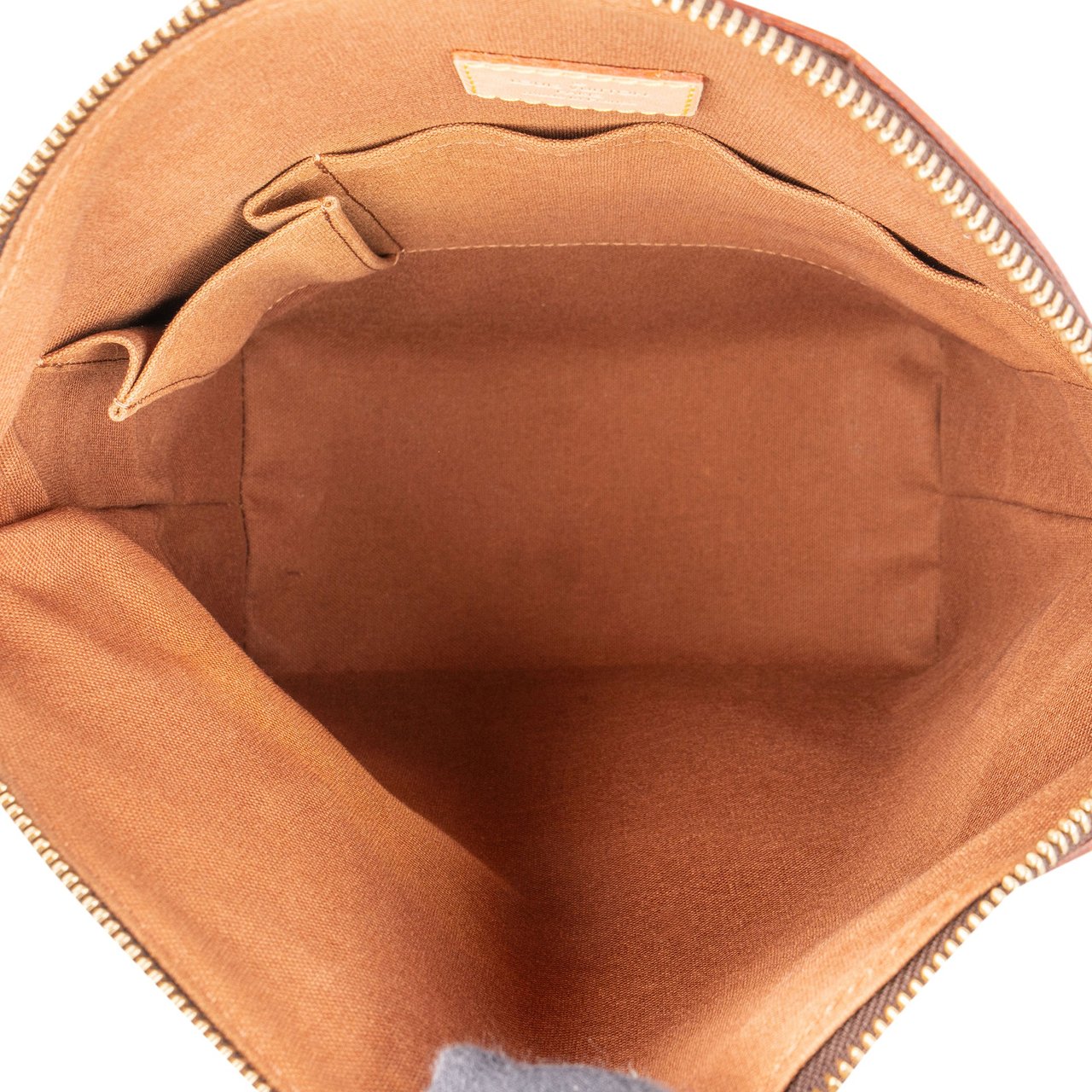 Louis Vuitton Louis Vuitton Canvas Monogram Lockit PM Handbag Bruin
