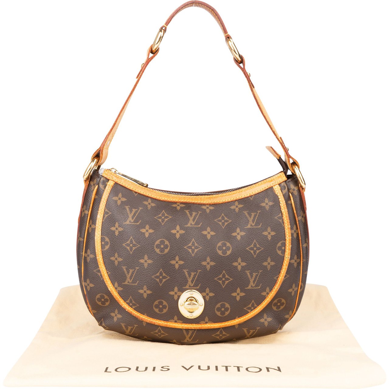 Louis Vuitton Louis Vuitton Canvas Monogram Tulum PM Shoulder Bag Bruin