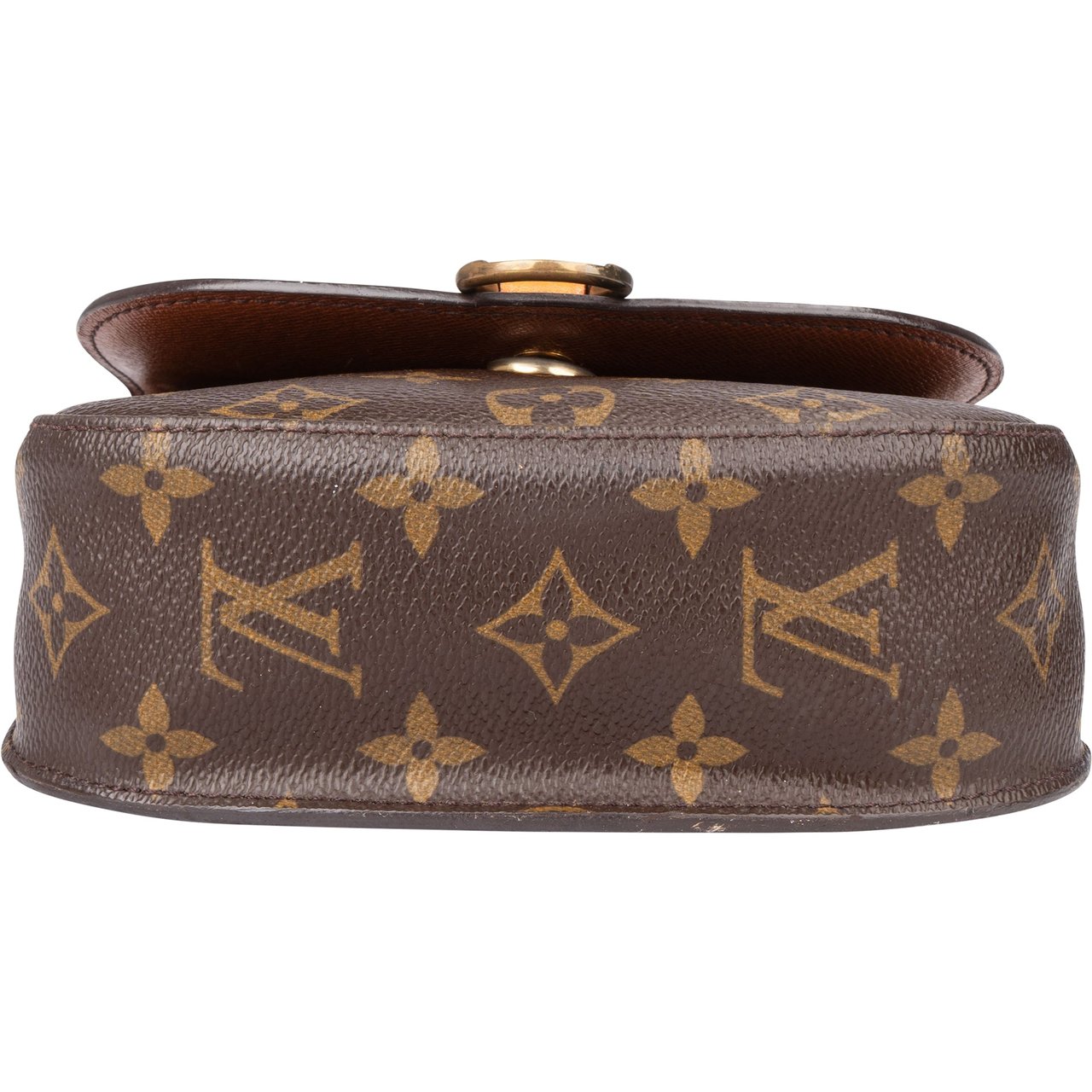 Louis Vuitton Louis Vuitton Canvas Monogram Saint Cloud PM Crossbody Bag Bruin
