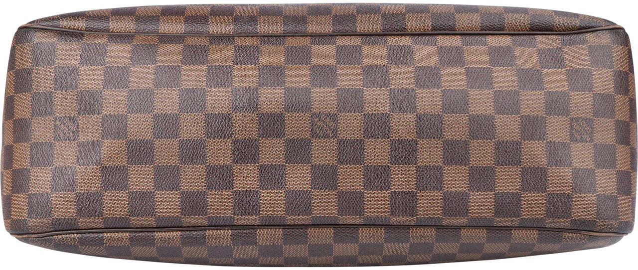 Louis Vuitton Damier Ebene Monogram Parioli Shoulder Bag Bruin