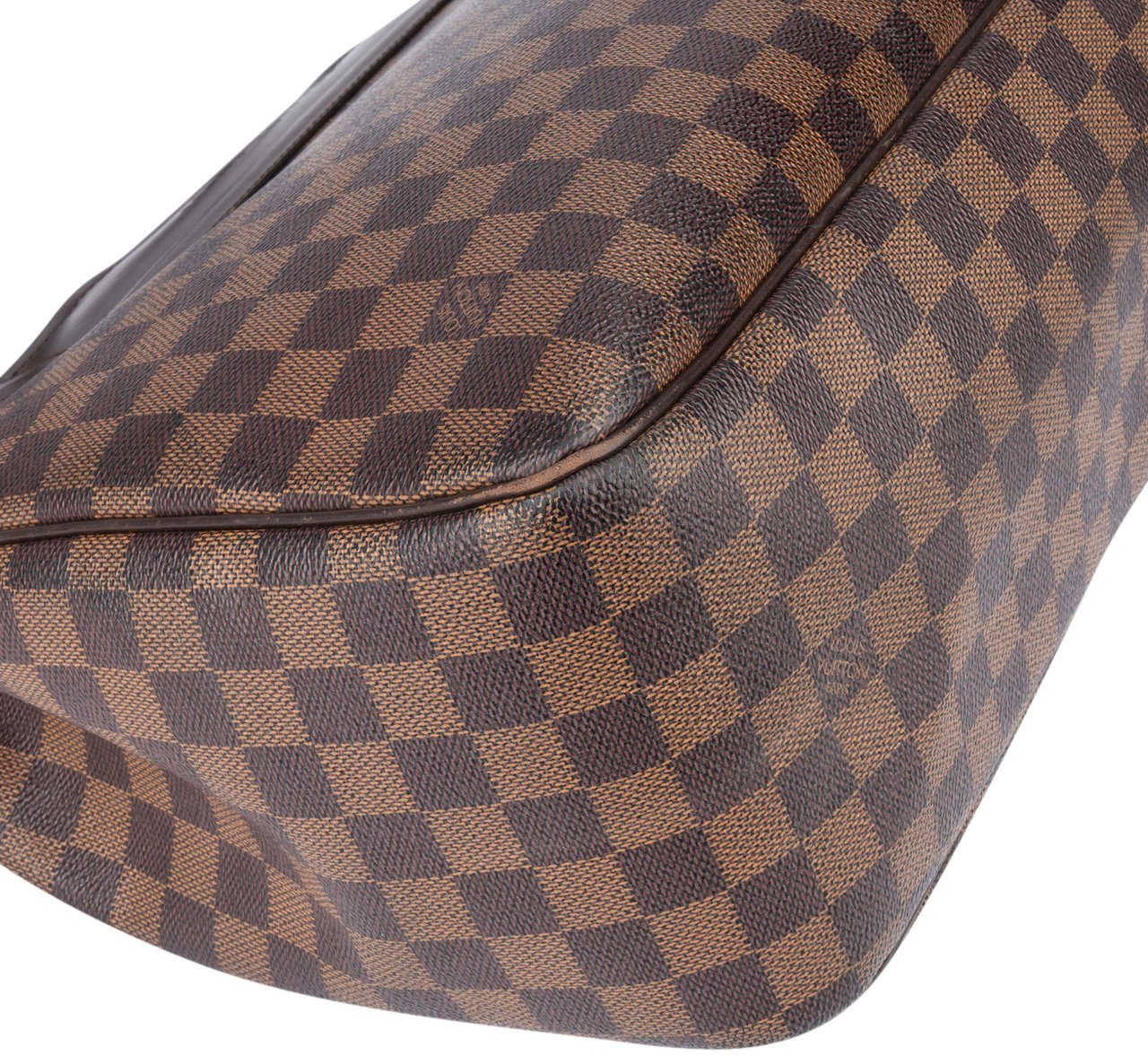 Louis Vuitton Damier Ebene Monogram Parioli Shoulder Bag Bruin
