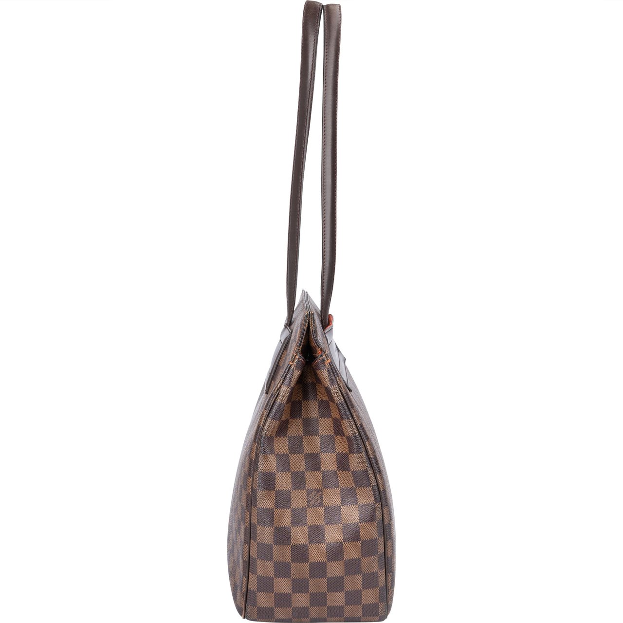 Louis Vuitton Damier Ebene Monogram Parioli Shoulder Bag Bruin