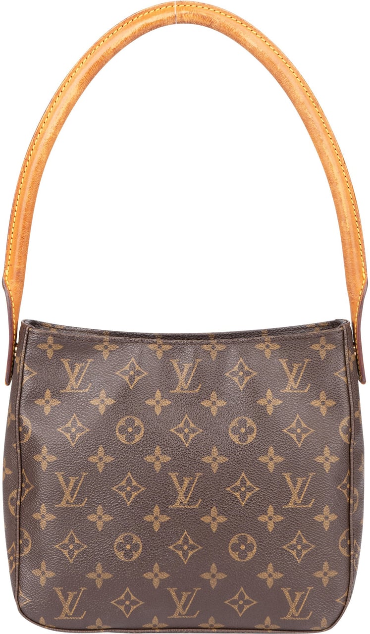 Louis Vuitton Louis Vuitton Canvas Monogram Looping MM Shoulder Bag Bruin