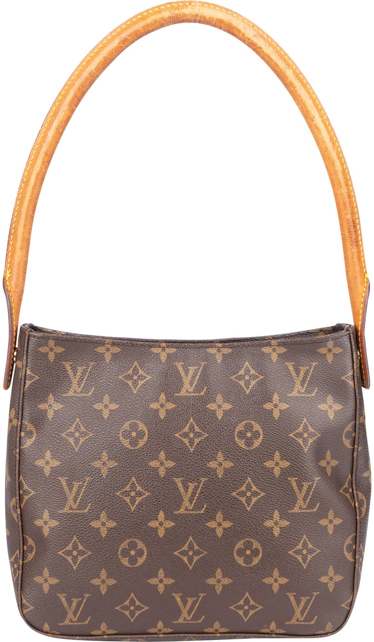 Louis Vuitton Louis Vuitton Canvas Monogram Looping MM Shoulder Bag Bruin