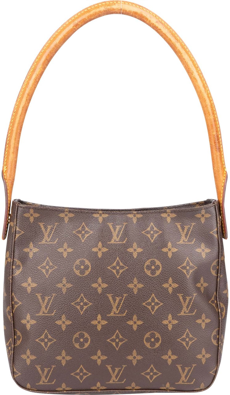 Louis Vuitton Louis Vuitton Canvas Monogram Looping MM Shoulder Bag Bruin
