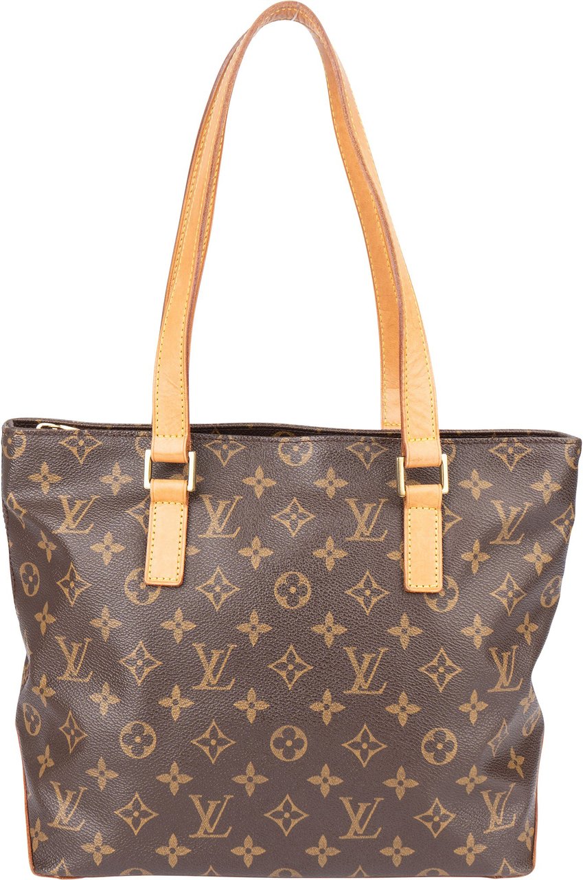 Louis Vuitton Louis Vuitton Canvas Monogram Cabas Piano Shoulder Bag Bruin